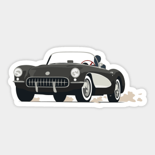 1957 Chevrolet Corvette Sticker